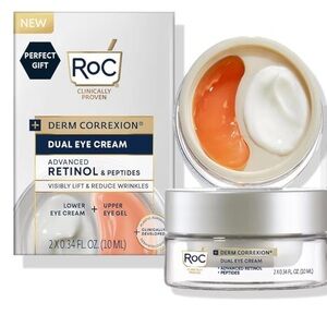 💕NIB RoC Dual Eye Cream with Retinol
